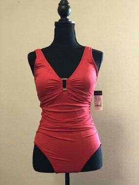 Lauren Ralph Lauren One Piece Swimsuit Size 10